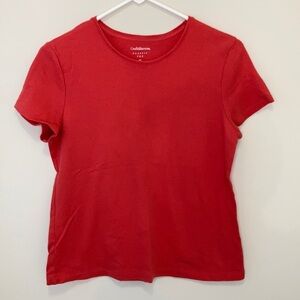 Croft & Barrow Women’s Classic Tee Size Petite Large